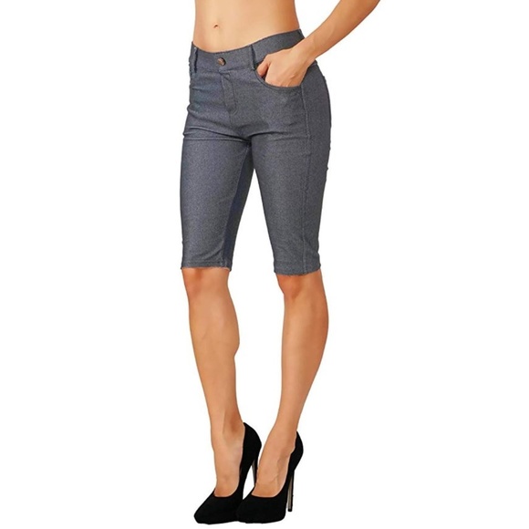 pull up pants jeggings witch real pockets - Picture 1 of 5